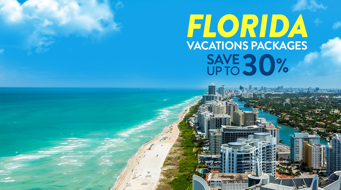 Florida Vacations | Cheap Vacations to Florida | Flight & Hotel ...